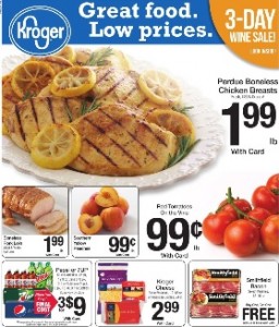 Kroger weekly ad sales