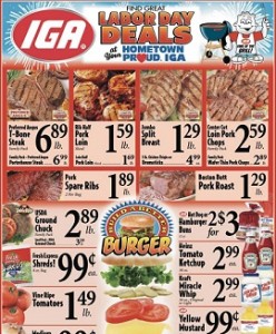 KJ’s Market IGA Weekly Ad Specials