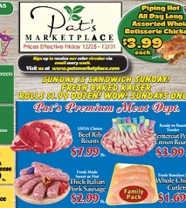 Pat's Marketplace Weekly Ad Circular