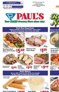 Paul's Markets Ad & Flyer Specials