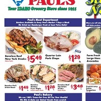 Paul's Markets Ad & Flyer Specials