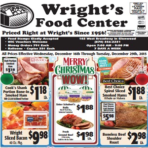 Wright’s Food Center Weekly Ad Circular