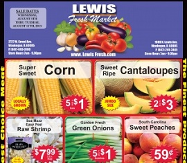 Lewis Fresh Market Weekly Ad & Flyer Specials