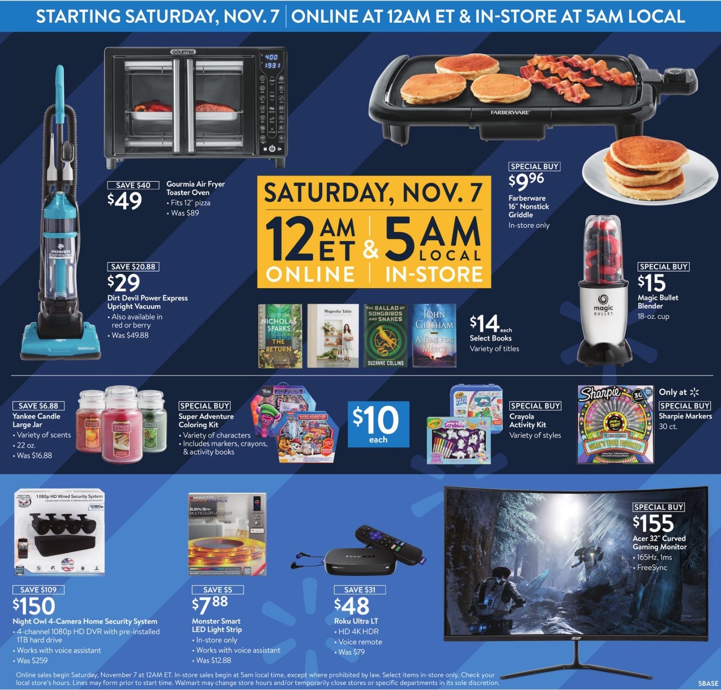 Walmart Black Friday Ad Deals 11/04/2020 - 11/08/2020
