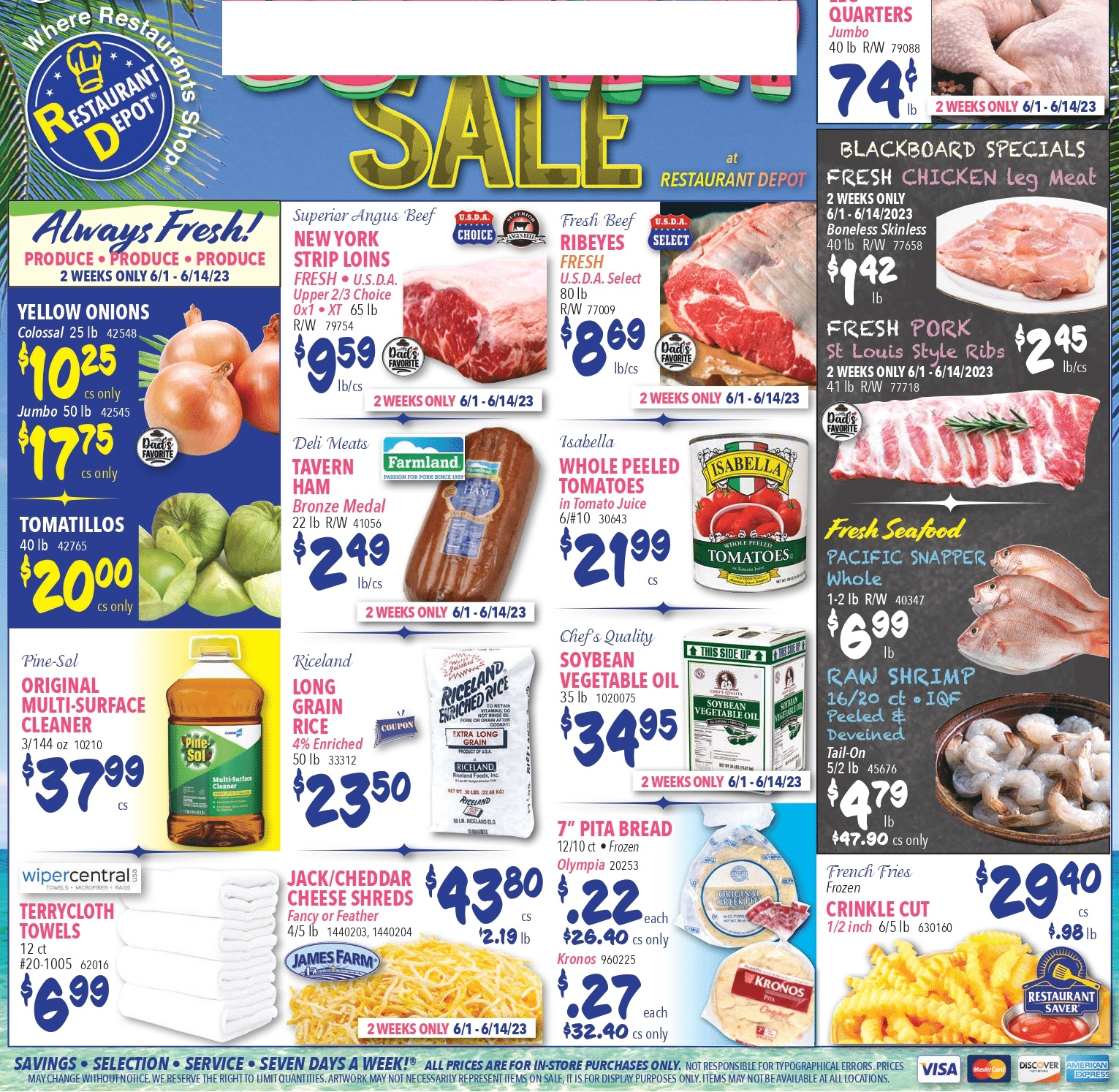 Restaurant Depot Flyer